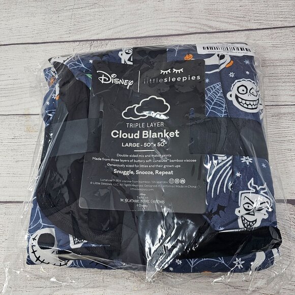 NIB Little Sleepies Disney NBC Bamboo Cloud Blanket - Picture 1 of 3